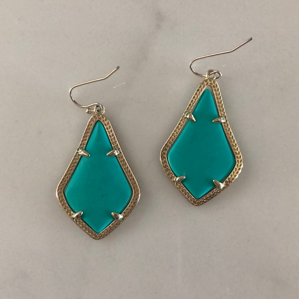 Kendra Scott turquoise earrings